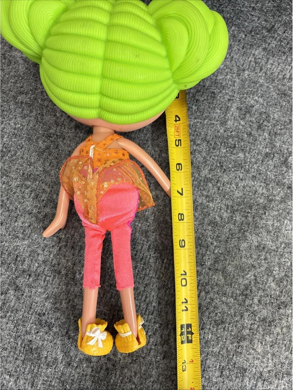 Lalaloopsy Doll Dyna Might 13" Plastic Doll With Green Hair - Picture 6 of 6
